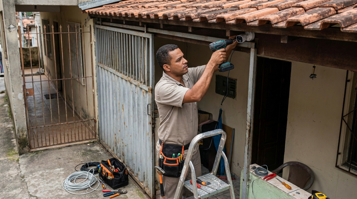 Instalacao de cameras de seguranca em Campo Grande‑MS