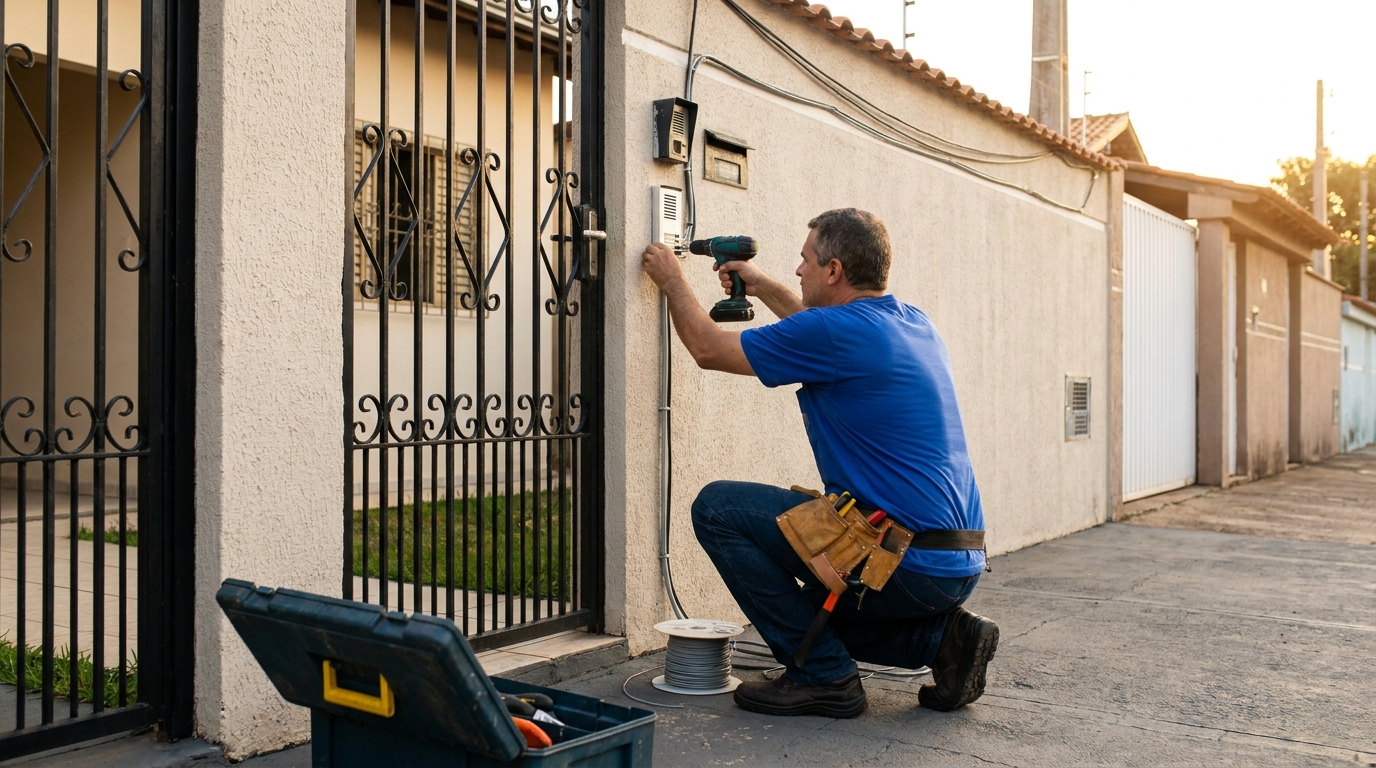 Instalacao de interfone em Campo Grande‑MS