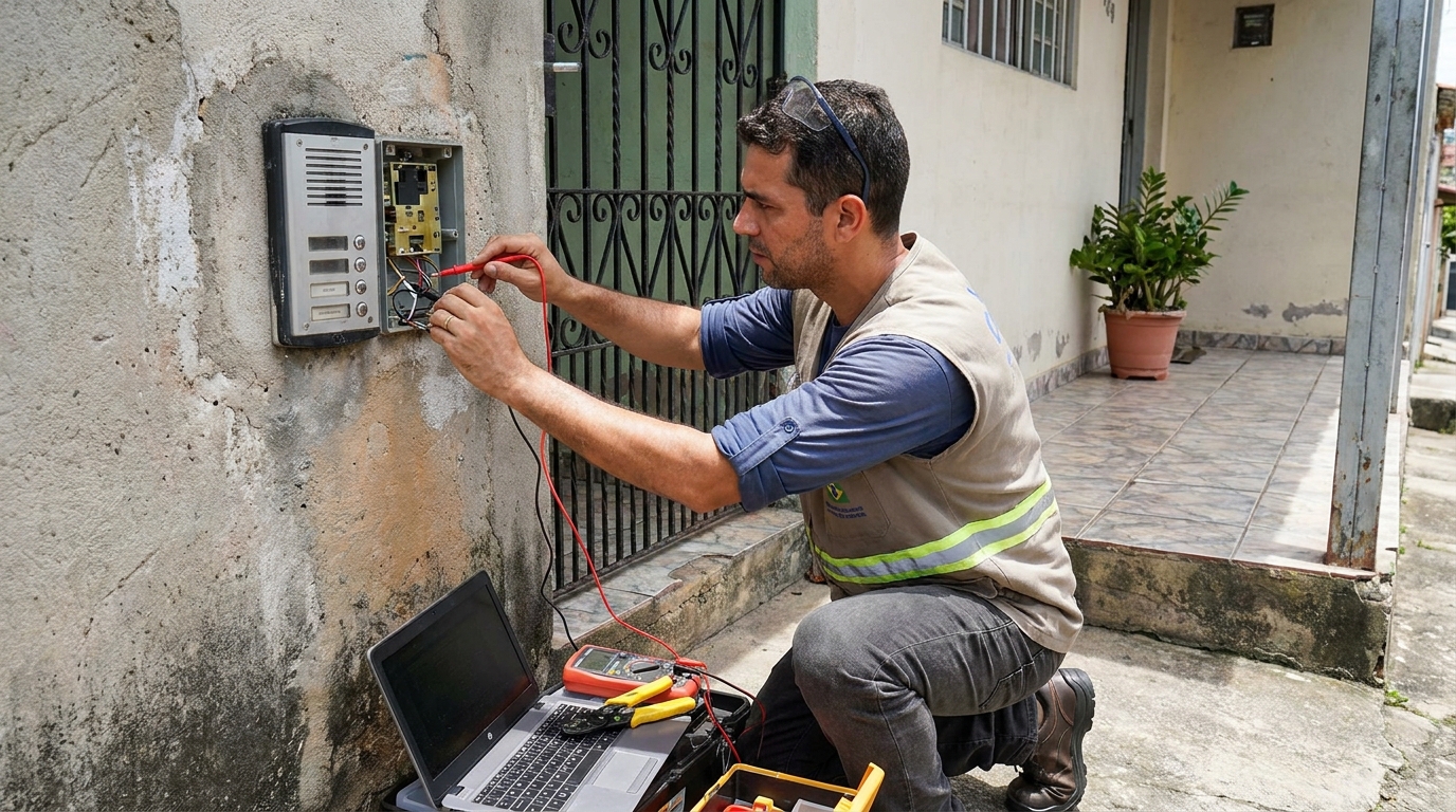 Reparo de interfone em Campo Grande‑MS